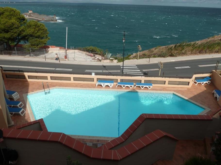 Location Vue Mer Du Samedi Au Samedi, Clim, Parking, Piscine, Plage Collioure Zewnętrze zdjęcie